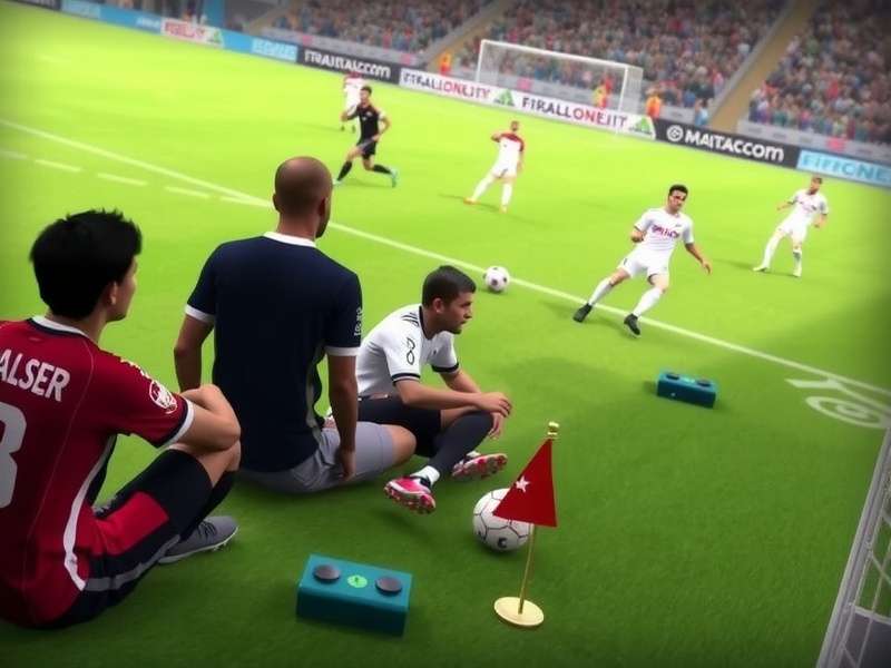 Indian gamers enjoying FIFA 14 Asia Cup Indian fans playing FIFA 14 Asia Cup